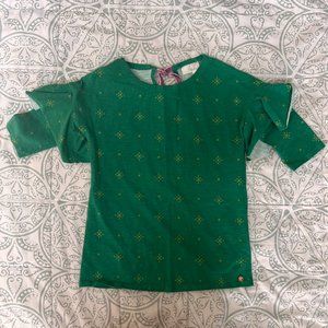 Vibrant Green Top